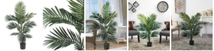 Nearly Natural 4' Artificial Kentia Palm Silk Tree